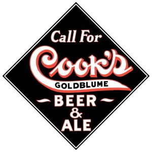 Cook's Goldblume Beer & Ale, Evansville New Sign 28