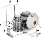 Pearl Export EXX22/C 3-piece Add-on Pack with Hardware - Smokey Chrome