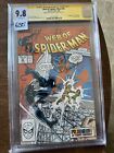 Web Of Spider #36 Signed And Sketched. CGC 9.8