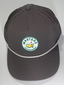 2024 Masters golf Hat grey snapback with rope pga new