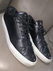 Common Projects Achilles Low Black Leather Sneakers Sz 44 US 11