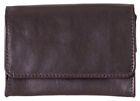 Brown Genuine Leather Box Pipe Accessory Tobacco Pouch  - 3082