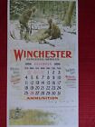 Winchester Firearms Advertising Poster, A.B. Frost Hunting 1898 Calendar No Pad