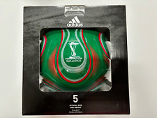SOCCER BALL-ADIDAS-QATAR 2022-MEXICO LOGO-SIZE 5-GREEN IN COLOR-NEW-