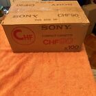 “Sony” CHF 90 Compact Cassette” Full Sealed Case-10 Boxes-100 Cassettes! Old-