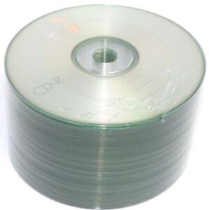 50 HP Blank CD-R CDR Recordable Logo Branded 52X 700MB 80MIN Media Disc