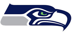 Seattle Seahawks Logo - Die Cut Laminated Vinyl Sticker/Decal - NFL