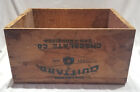 Vintage Large Wooden Crate for Guittard Chocolate Co. San Francisco.