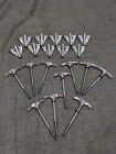 New Listing1970's 70's Ludwig Classic Bass Drum Tension Rods And Claws Lot Of 10 Vintage