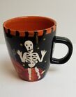 Gates Ware Laurie Gates Halloween Skeleton Coffee Mug Ceramic