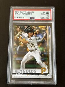 Graded 2019 Topps Update Bryan Reynolds #US51 Rookie RC Baseball Card PSA 10