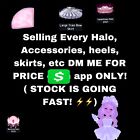 dont purchas ROYALE HIGH - halos , accessories, accessory, skirts, heels ( read)