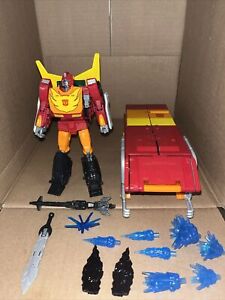 Transformers Rodimus Prime WFC Kingdom Commander Class 100% Complete