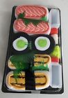 New Sushi Socks Box By Rainbow Socks Size 9.5-13 Gift Set 3 Pair NEW & Sealed