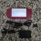 New ListingPSP 2000 Red Console Charger - Tested & Works - Analog Stick Issue -  US SELLER