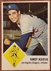 1963 Fleer #42 Sandy Koufax Los Angeles Dodgers Vintage Original Baseball Card