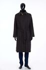 FENDI 4700$ Oversized Reversible Beige Wool Trench-Style Coat Jacket