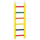 Prevue Hendryx 6-rung Multi-color Wood Bird Parrot Ladder **USA SELLER** Toy