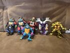 Lot of  6Vintage Teenage Mutant Ninja Turtles Figures TMNT 80's 90's