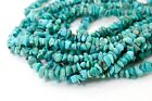 Genuine Natural Turquoise Smooth Nugget Chip Loose Gemstone Beads 31