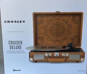 New ListingCrosley Cruiser Deluxe 3-Speed Bluetooth Turntable Record Player - Brand NEW