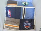 Pottery Barn Teen NBA Eastern Conference Full/Queen Quilt & 2 Matching Shams