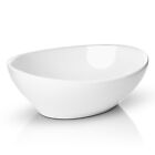 OPEN BOX - Modern Ceramic Vessel Sink - Vanity Bowl -Small Oval White