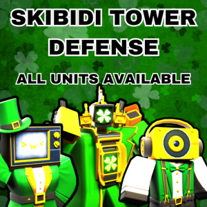 SKIBIDI TOWER DEFENSE - ALL UNITS AVAILABLE - FAST DELIVERY - APRIL SALES!