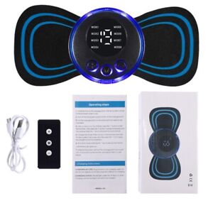 EMS Pulse Tens Mini Massager Full Body Pain Relief, Muscle Relaxation, 1 Remote