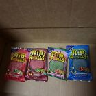 12pk Of RIP ROLLS SOUR CANDY BELT, 4 Flavors, 3 Each Exp 1/25 40 Inches Of Fun!