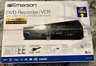 New ListingEmerson DVD/VCR Recorder Combo Player ZV427EM5 HDMI Upscaling 1080p New Open Box