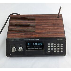 Vintage Realistic Pro-2009 Programmable Radio Scanner