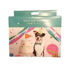 Dog Birthday Party Kit Includes Chew Toy Hat Flag Bowtie Streamers Confetti