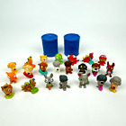 The Ugglys Pet Shop Moose Toys 23 Mini Figures and 2 Cans With Lids - Lot 0f 25