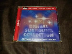 DTS 5.1 Digital Surround Collection 20 BIT Audio Setup Test CD MAS CD-801 - 1996