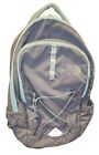 The North Face Jester Backpack Mint Green/Gray Hiking Camping School Laptop