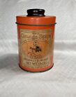 RARE Vintage Jewel Orange Spice Tea Collectable Orange Tin
