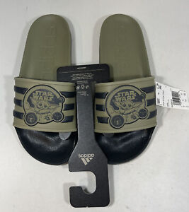adidas Adilette TND Star Wars Green Black Slip On Sandal Slide GZ0070 Men’s 8