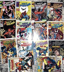 Web Of Spider-Man Comic Lot 14 Comic Books