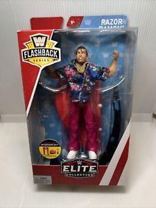 WWE WWF Mattel Elite Series Walmart Flashback Exclusive Razor Ramon Scott Hall