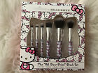 Hello Kitty Impressions makeup brushes black pink white. NEW