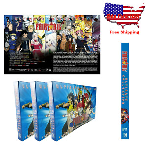 Fairy Tail Collection Ultimate Anime Dvd 9 Season Complete series English Dub
