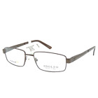 New ListingAdolfo Major DBR 180 Brown Eyeglass Frames 56 17 145