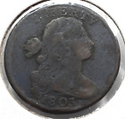 1803 Draped Bust Large Cent VG Details Corrosion as shown KM#22   (274)