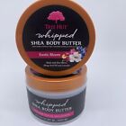 NEW Lot of 2 Tree Hut Exotic Bloom Whipped Body Butter 8.4 oz each SMELL AMAZING