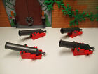 (B12/17) LEGO 4 x Cannon NEW Pirates Ship 6271 6274 6276 6285 6286