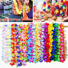 20/36/50 PCS Lei Flower Necklace Hawaiian Tropical Beach Party Dress Garlands