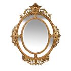 Fine and Large Louis XVI style double framed giltwood mirror France,19th Century