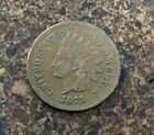 1871 Indian Head Cent - Penny - Good Detail