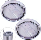 2 Pcs Replacement Lids for 30Oz Stainless Steel Tumbler Travel Cup, Tumbler Lids